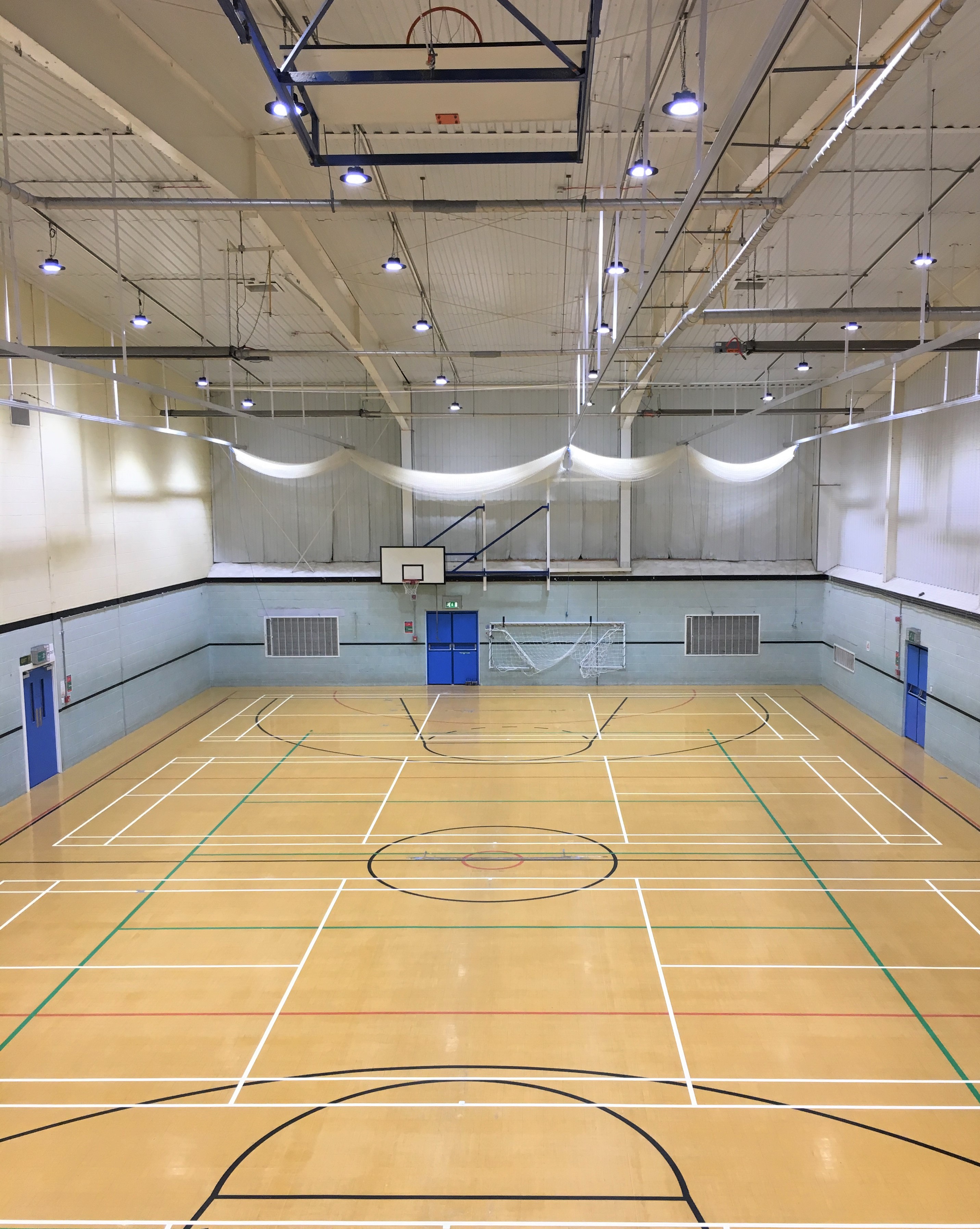 Purplelux Lighting Solutions - Plymouth Sports Centre